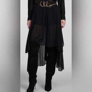 Chloe Fall 24 silk georgette shorts